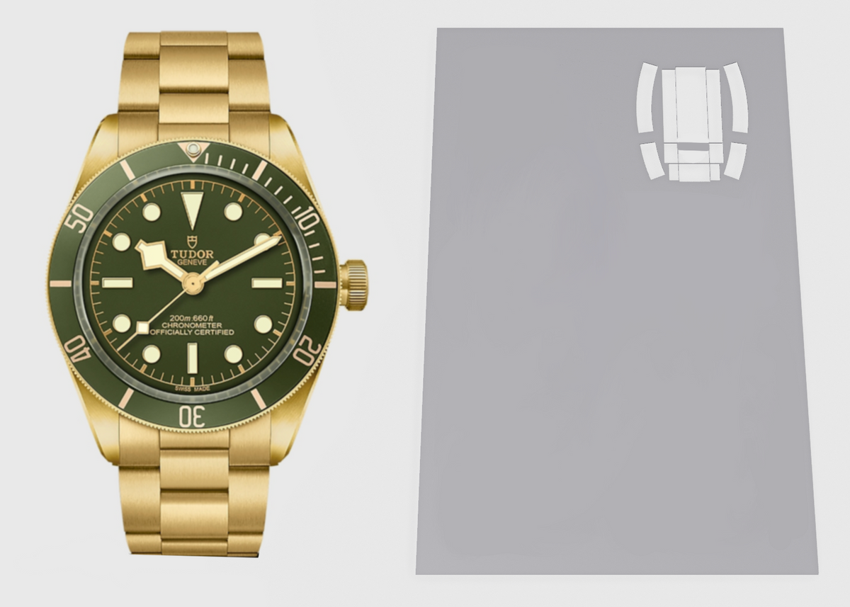 Tudor Black Bay 58 18K 39mm M79018V-0006 2X Clasp Protection Kit