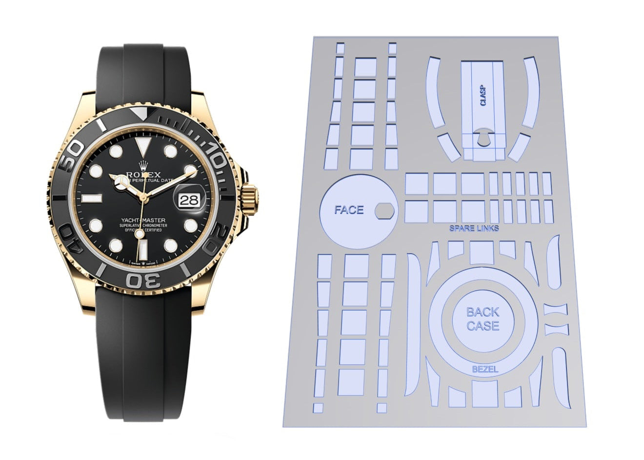 Rolex Yatchmaster Oysterflex 42mm Ref: 226658