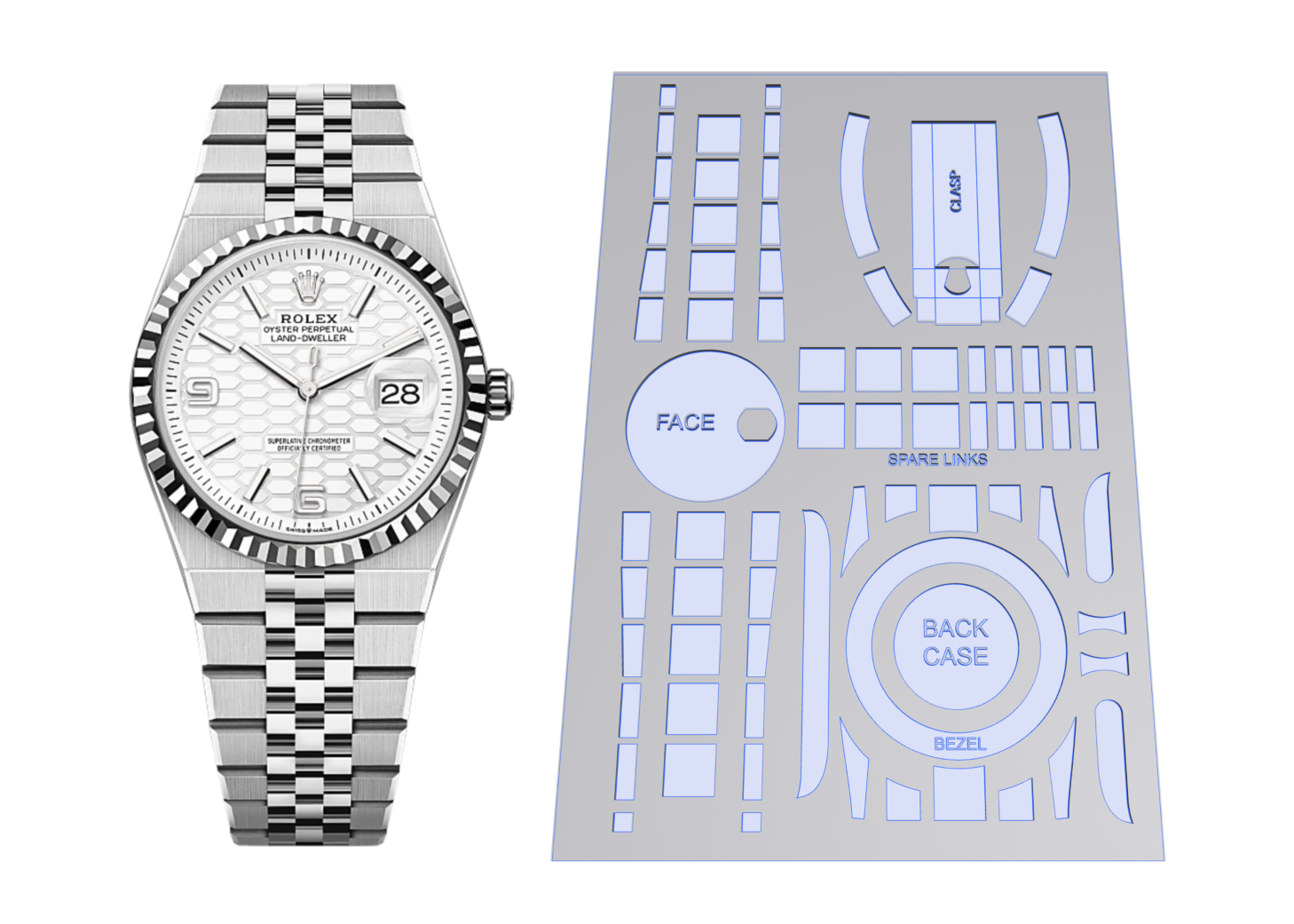 Rolex Land-dweller 40mm Ref: 127334