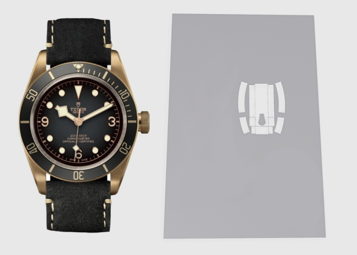 Tudor Black Bay 41 79683-0001 2X Clasp Protection Kit