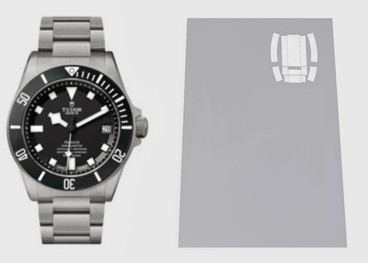 Tudor Pelagos Ultra 43mm M2543C1A7NU 2X Clasp Protection Kit