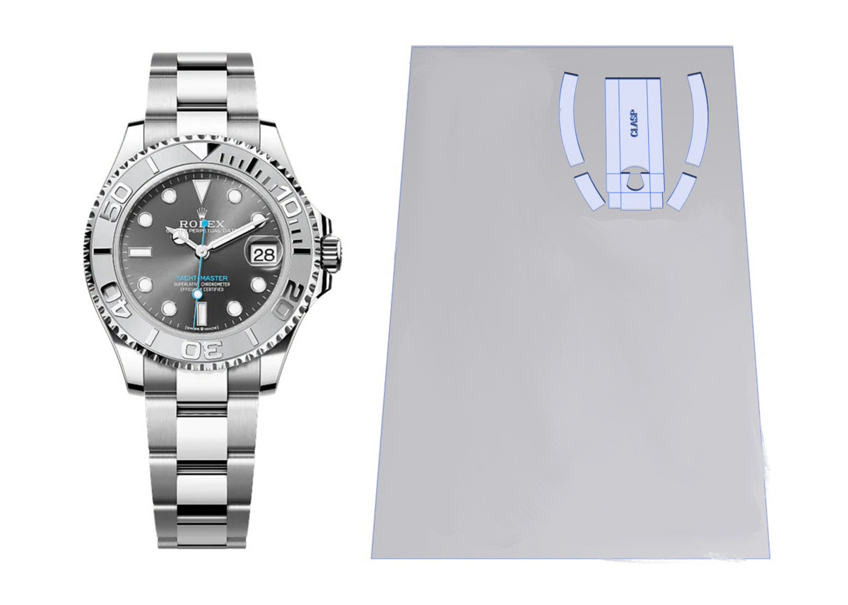 Rolex Yatchmaster 37mm Ref: 268622 2X Clasp Protection Kit