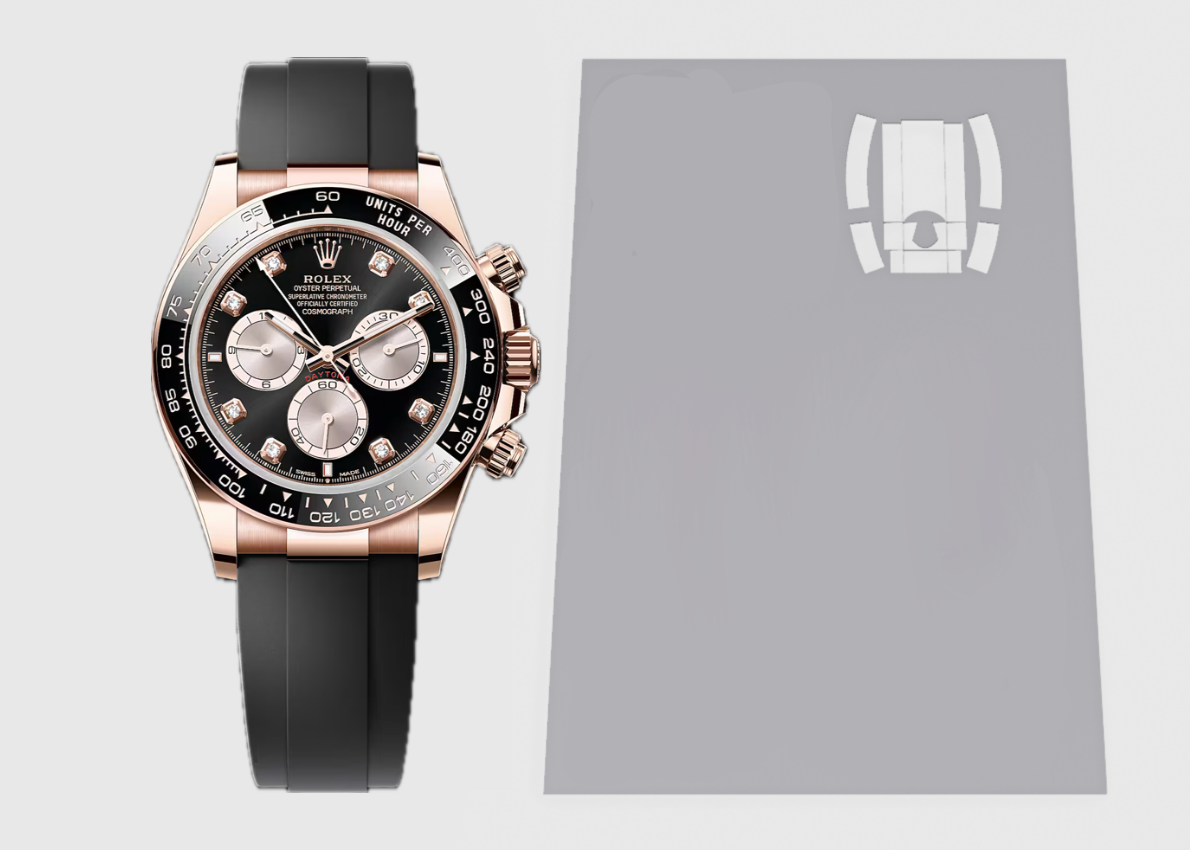 Rolex Oysterflex Daytona 40mm Ref: 126515LN 2X Clasp Protection Kit