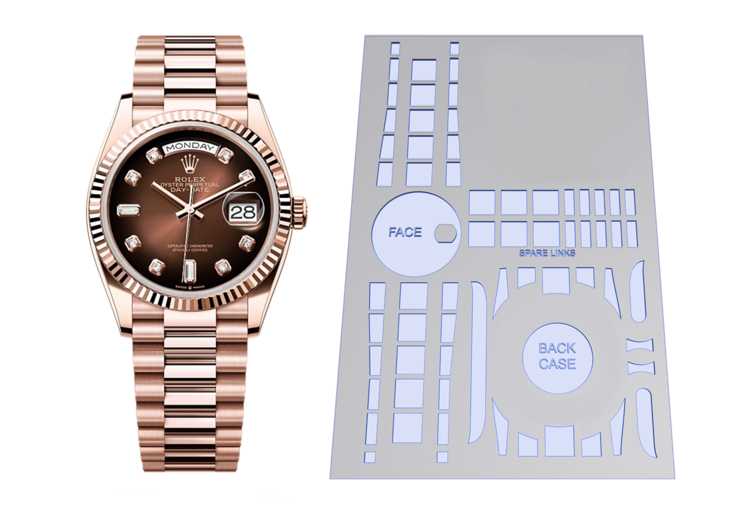 Rolex Day-date 36mm Ref: 128235