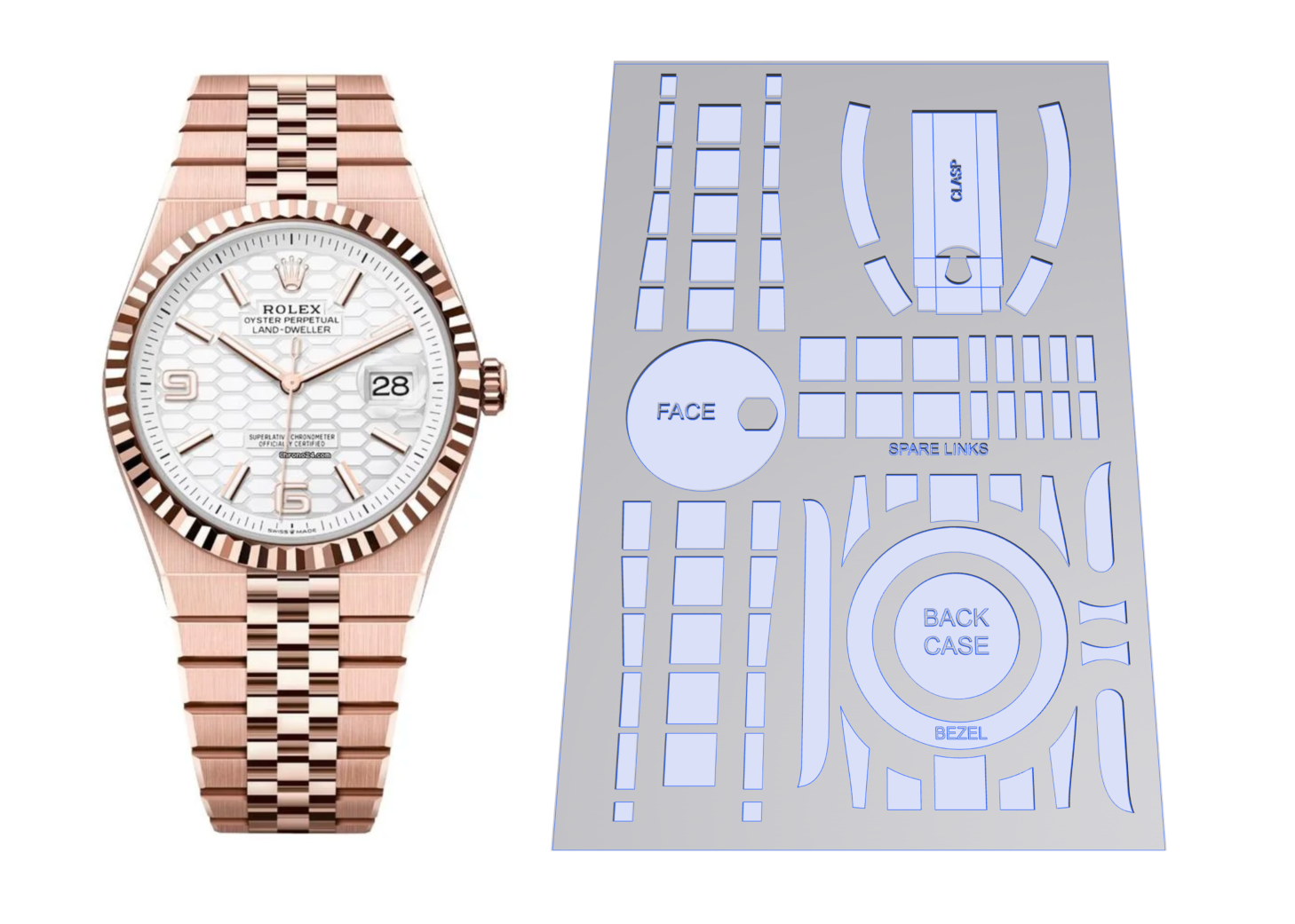 Rolex Land-dweller 40mm Ref: 127335