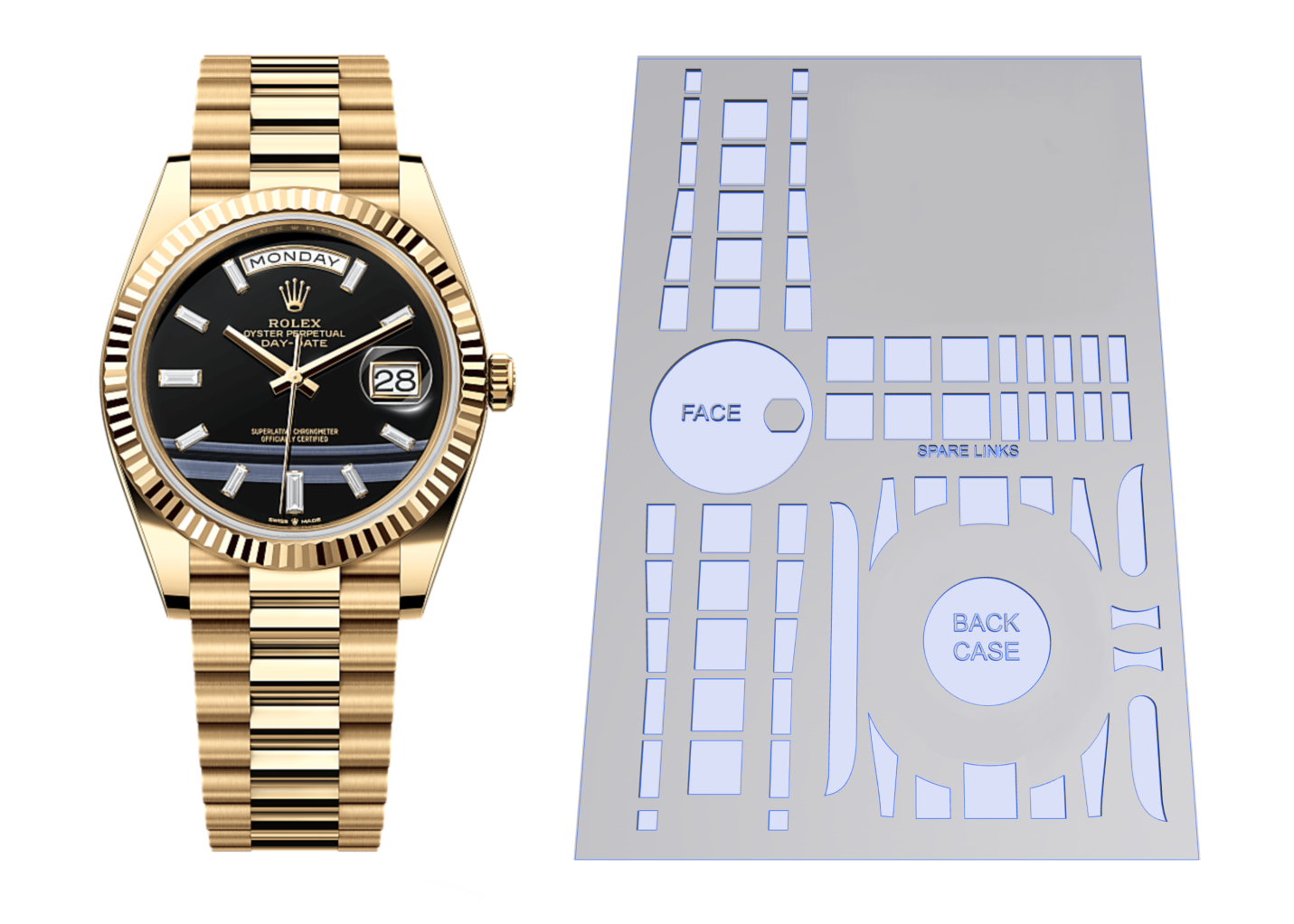 Rolex Day-date 40 Ref: 228238