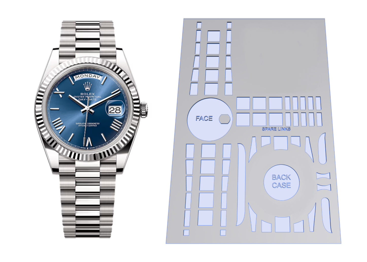 Rolex Day-date 40 Ref: 228239