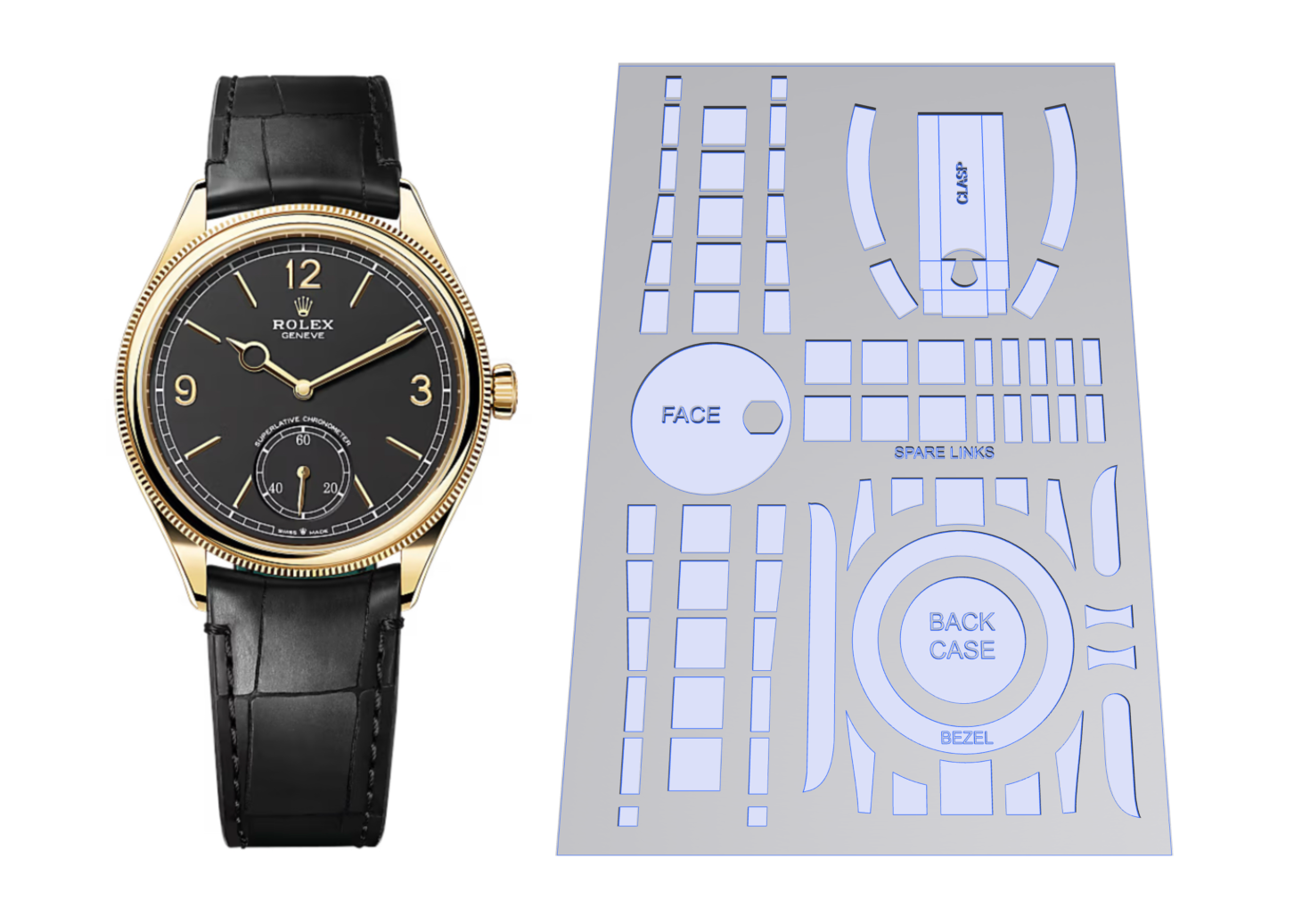 Rolex 1908 Ref: 52508