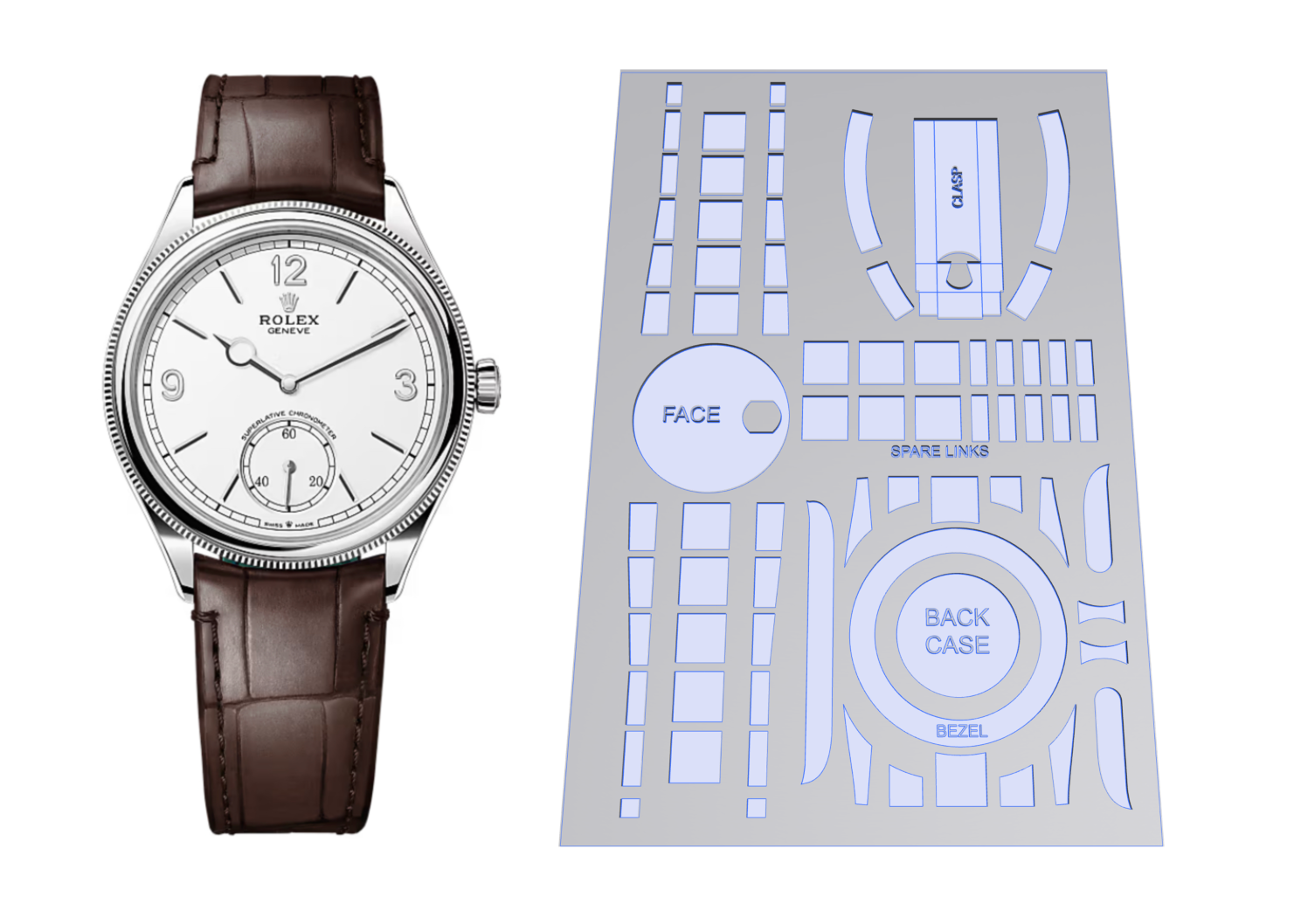 Rolex 1908 Ref: 52509