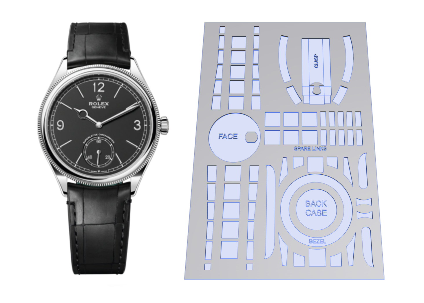 Rolex 1908 Ref: 52509