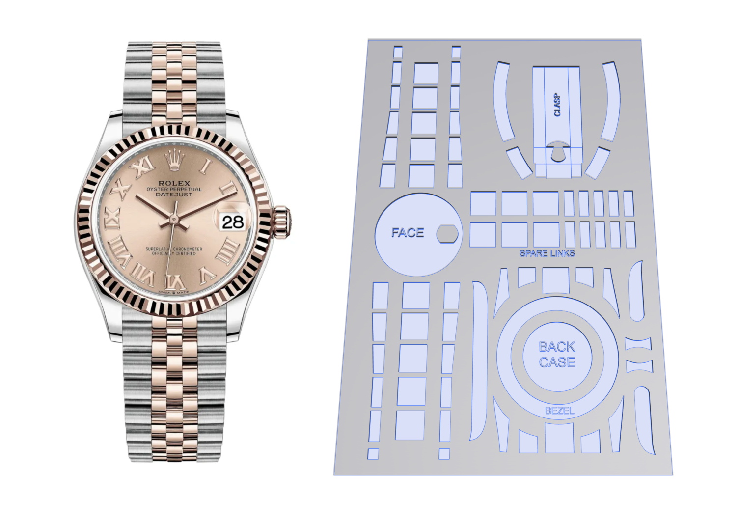 Rolex Datejust 31mm Jubilee Ref: 278271