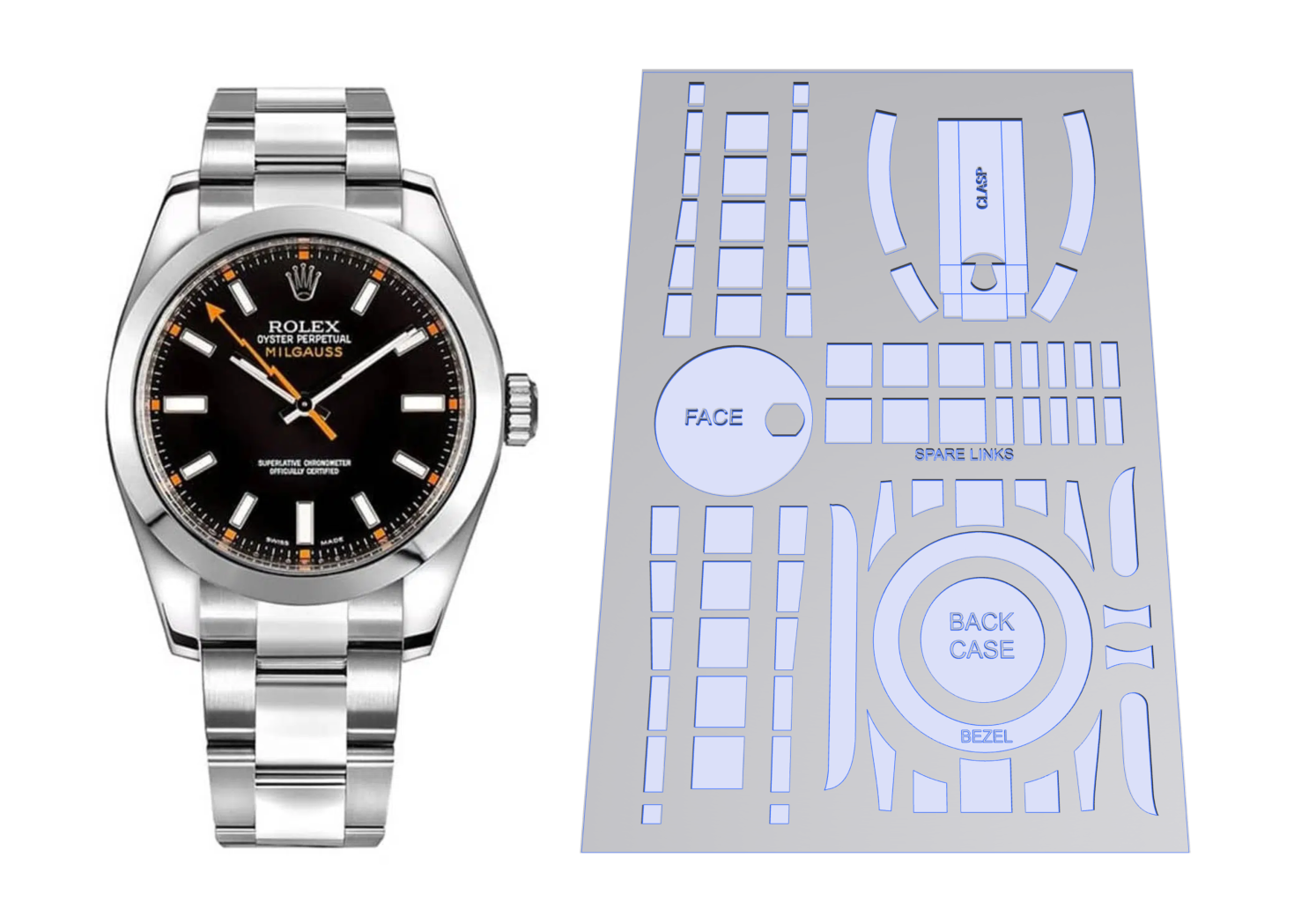 Rolex Milgauss Ref: 116400