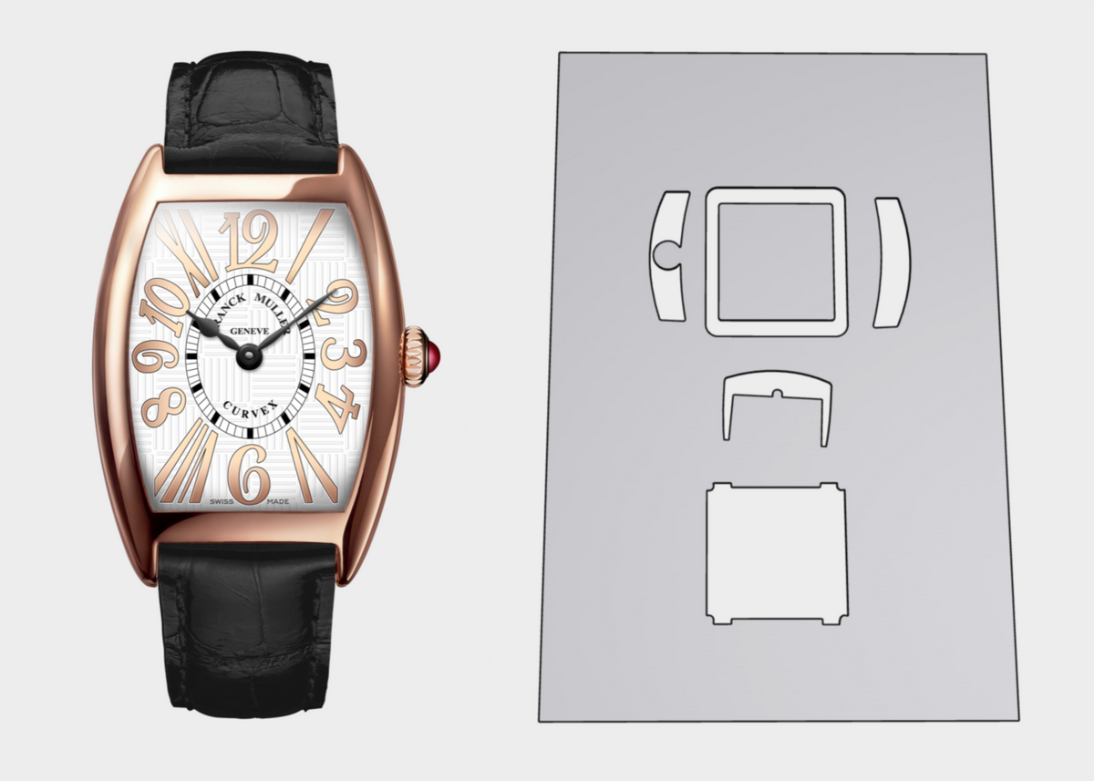Franck Muller Cintree Curvex Watch Protection Kit