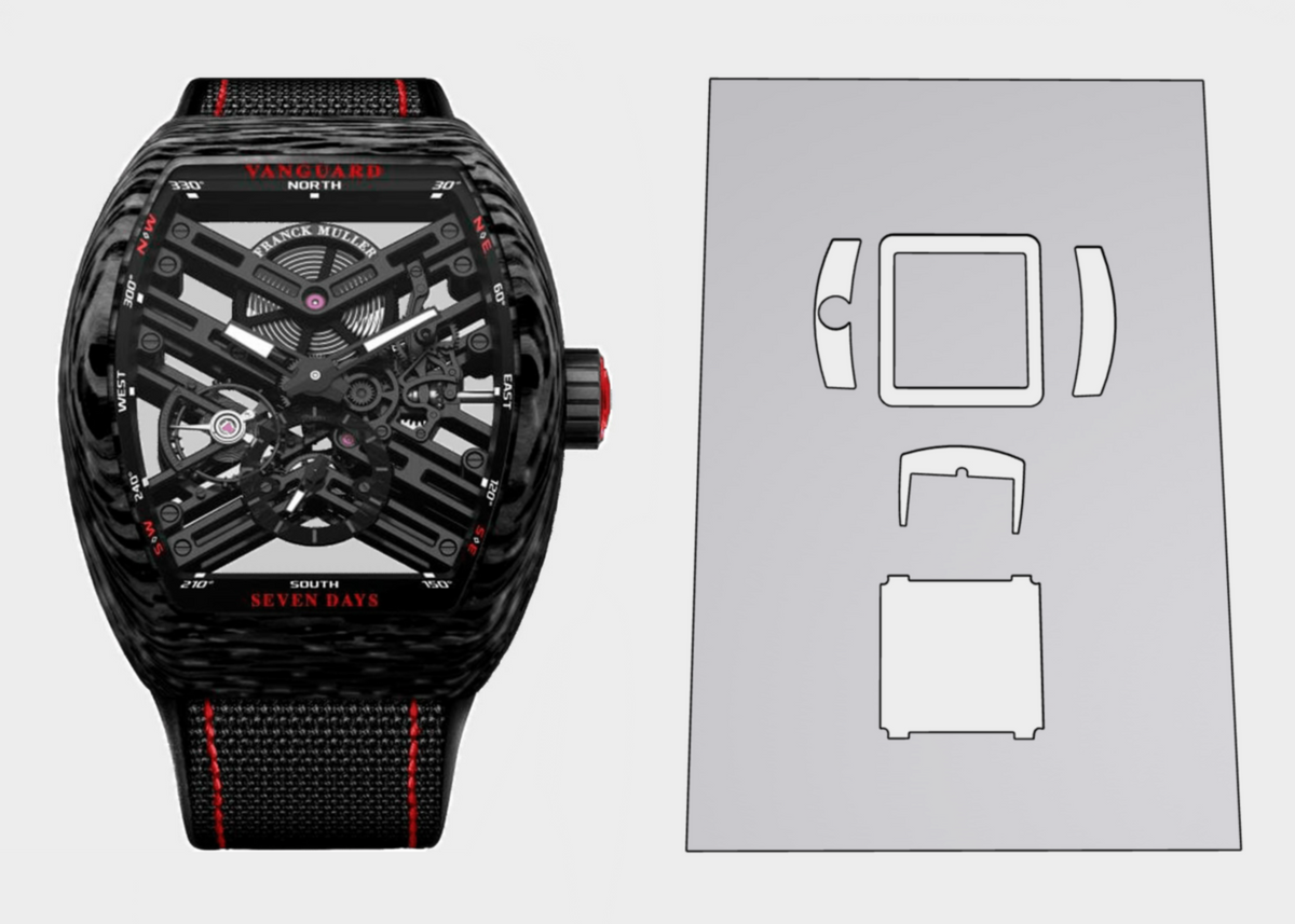 Franck Muller Vanguard Seven Days 46mm Watch Protection Kit