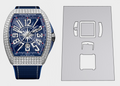Franck Muller Vanguard Yachting 35 Diamond Watch Protection Kit