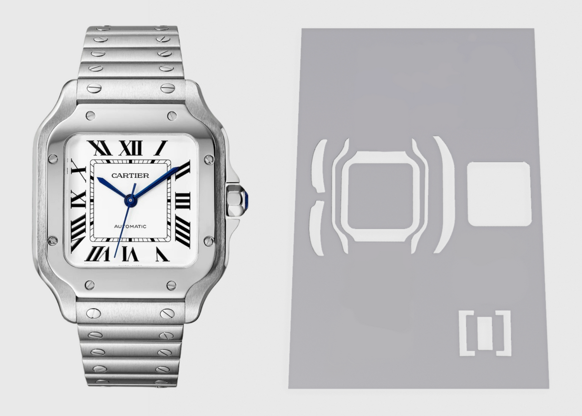 Cartier Santos Half WSSA0029 Watch Protection Kit