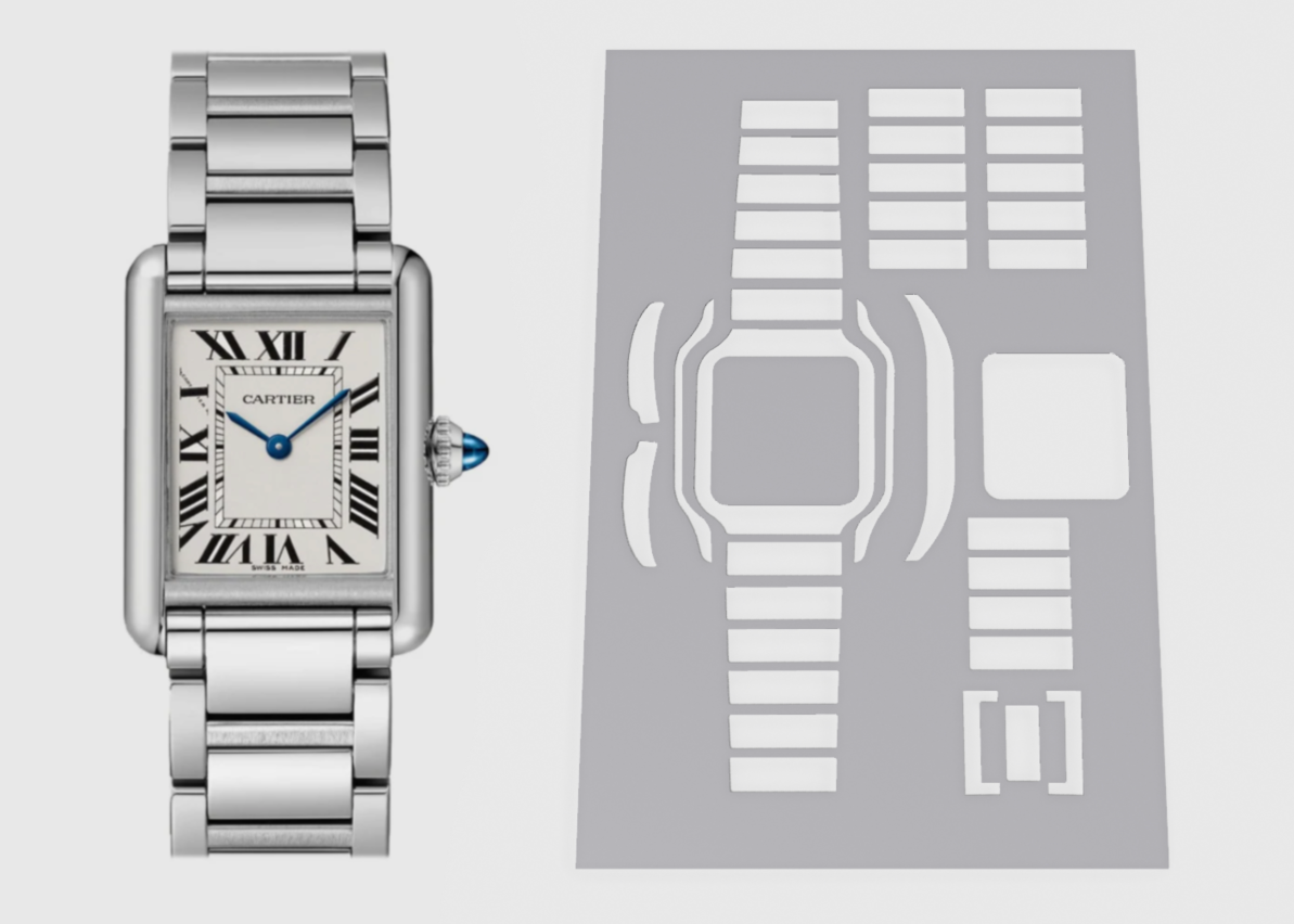 Cartier Tank Must WSTA0052 Watch Protection Kit