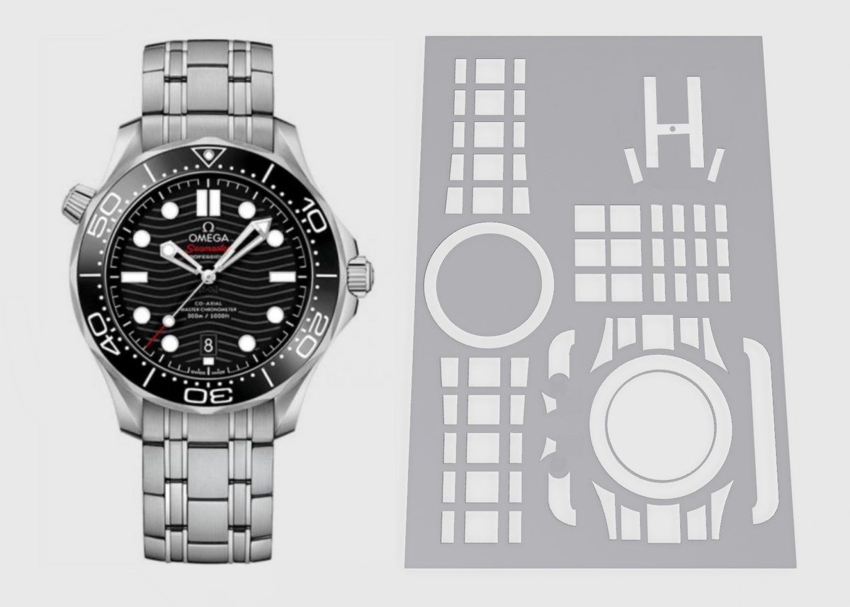 Omega Seamaster Diver 300M 42mm 210.30.42.20.01 Watch Protection Kit
