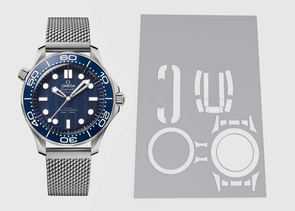 Omega Seamaster Diver 300M 42mm 210.30.42.20.03.0029 Watch Protection Kit