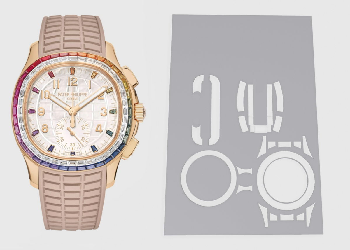 Patek Philippe Aquanaut Luce 39.9mm 7968-300R Watch Protection Kit