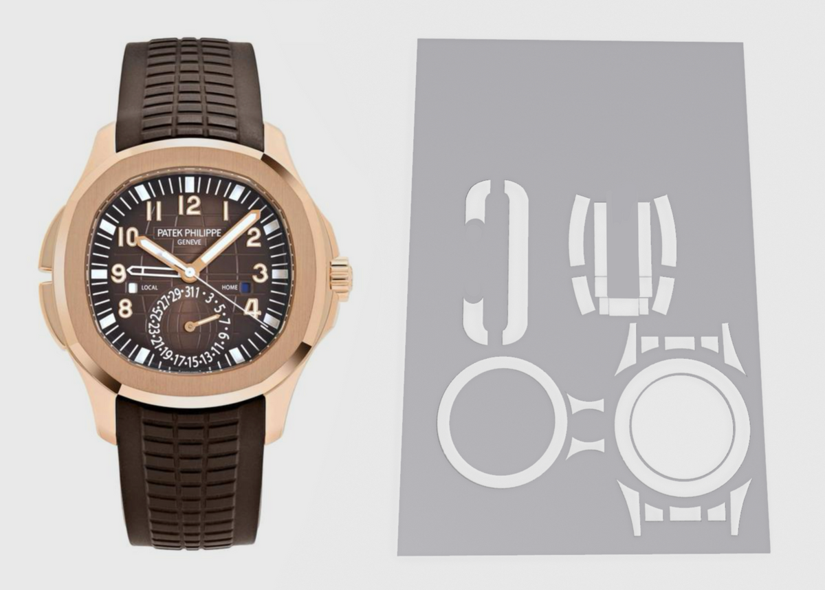 Patek Philippe Aquanaut Travel Time 40.8mm 5164R-001 Watch Protection Kit
